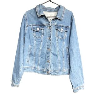 Torrid Medium Wash Denim Jean Jacket Size 2X